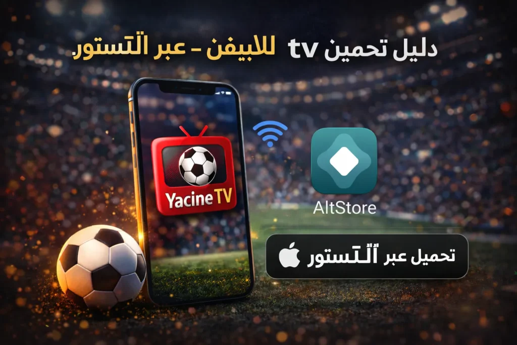 دليل تحميل ياسين tv للايفون – عبر ألتستور.